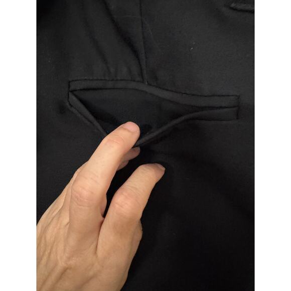 Amanda + Chelsea Black Petite Dress Pants Size 14P Ankle Trouser Career Wear - Picture 4 of 6